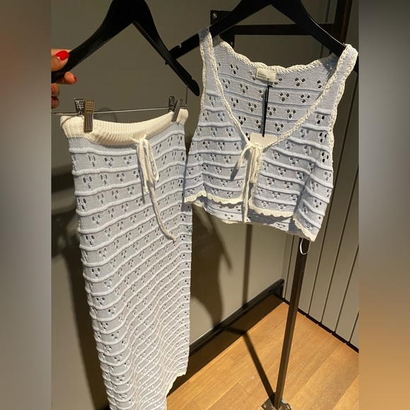 Honey mango two piece crotchet set - Picture 4 of 8